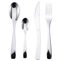 Besteckset 24-Teilig Pisa für 6 Personen - Silberfarben, Basics, Metall (27/7.5/17cm)