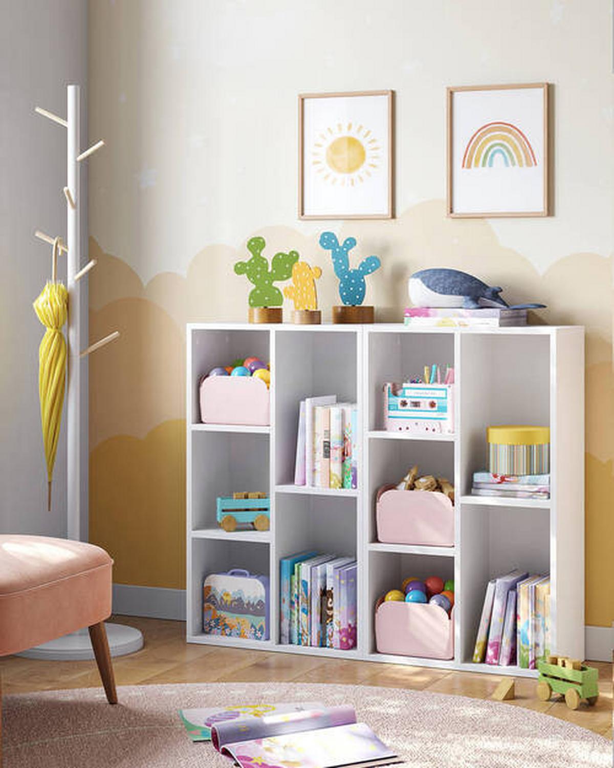 Regal Regal B: 50 Cm Weiß - Weiß, Basics, Holzwerkstoff (50/80/24cm) - Boxxx
