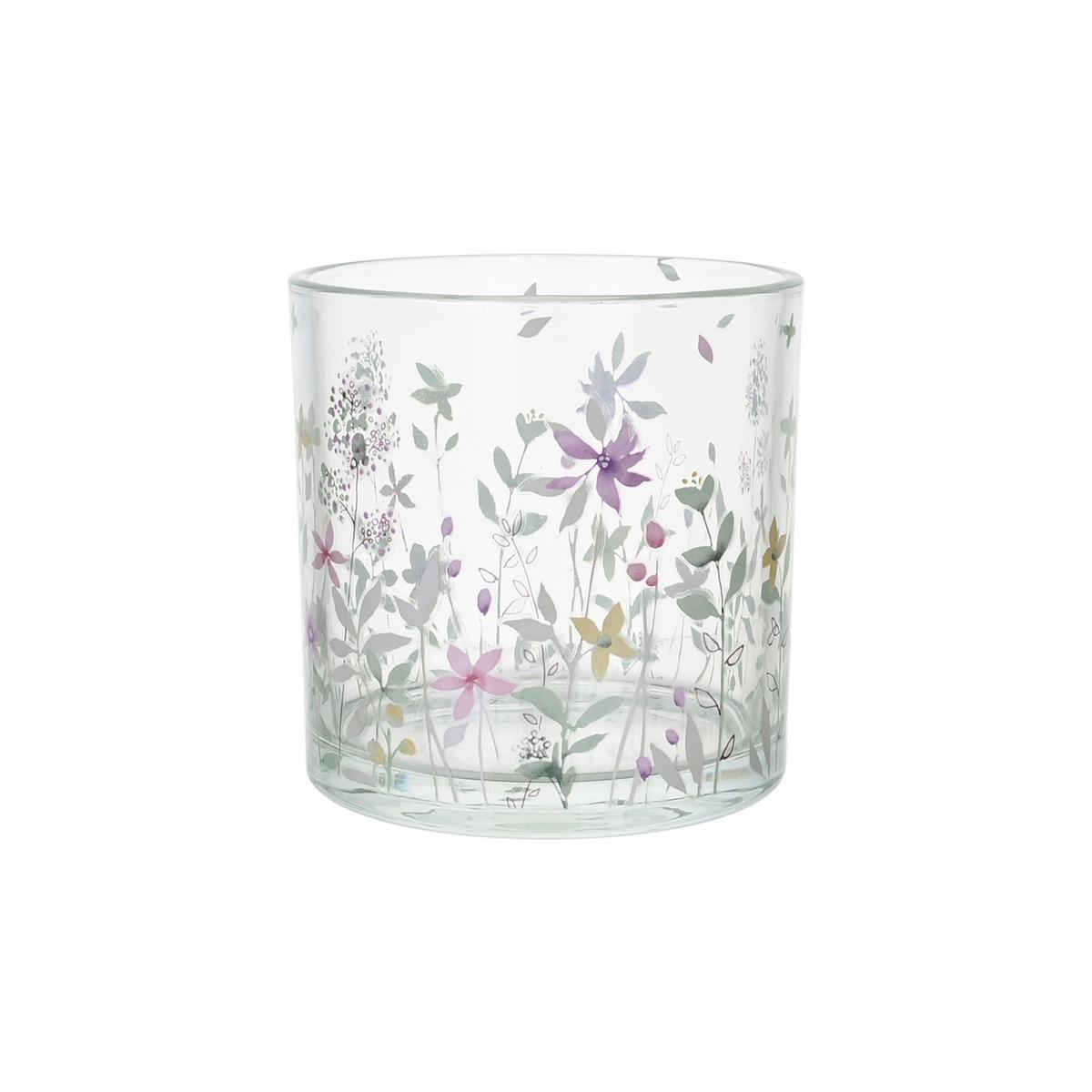 Kerzenhalter Viola - Multicolor, KONVENTIONELL, Glas (12/12cm) - Luca Bessoni