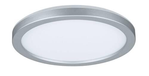 LED-Paneel Ø 19 cm Rund - Chromfarben, Basics, Kunststoff (19/2,8cm) - Paulmann