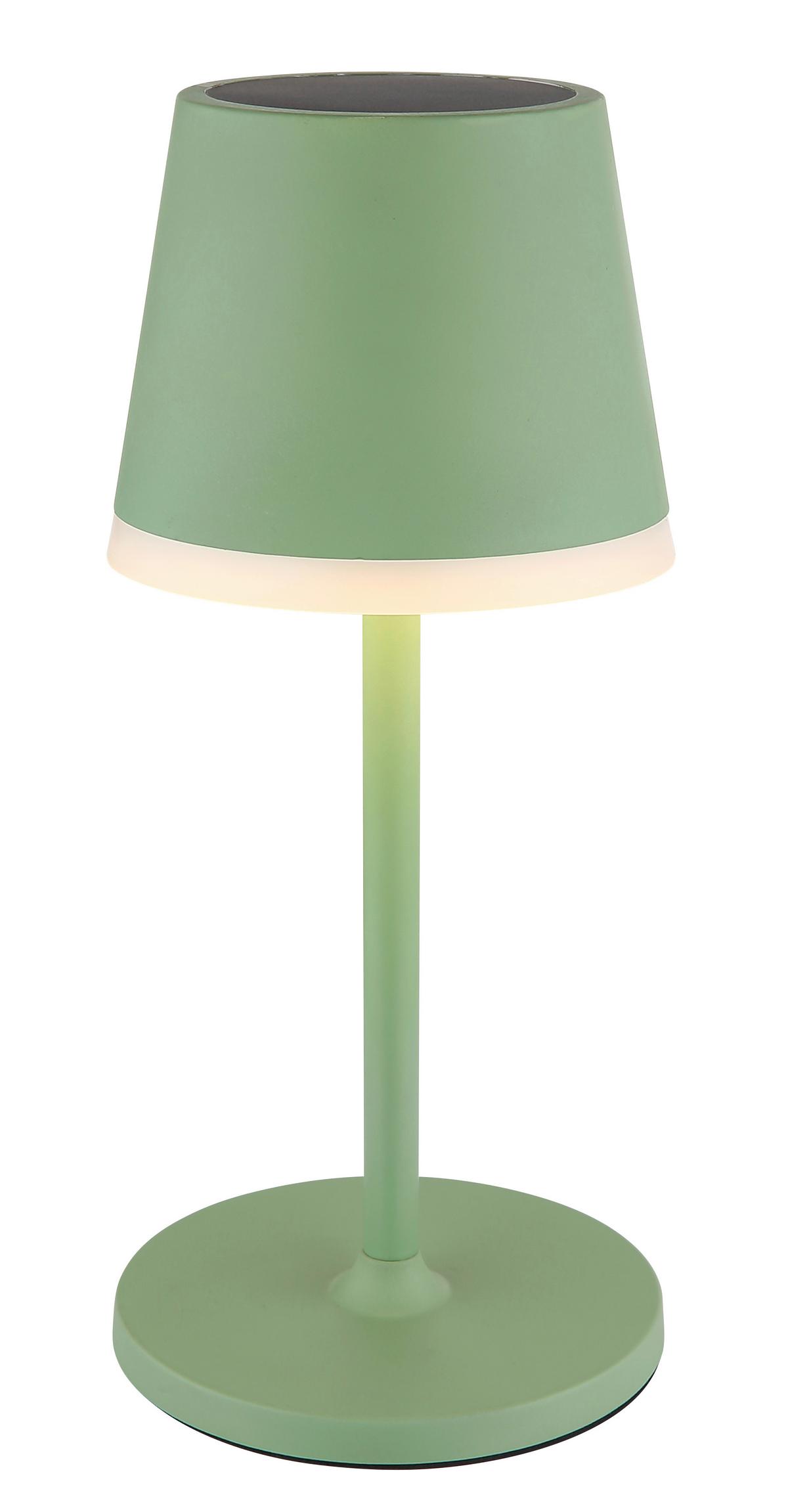 Solarleuchte 36637bm - Hellgrün, Design, Kunststoff/Metall (11/26-41cm) - Globo