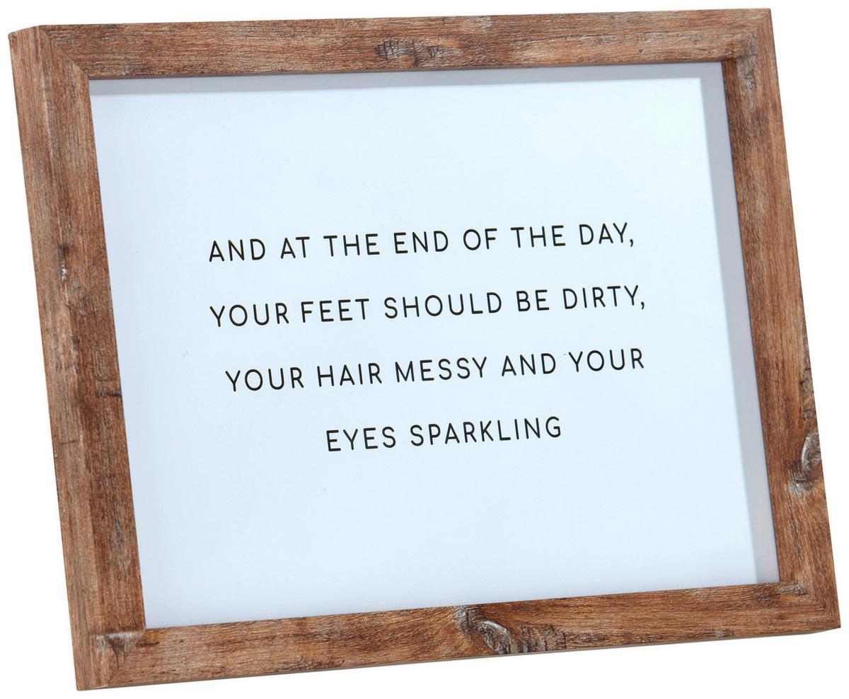 Képkeret Carla - diófa színű, Basics, Üveg/fa (23,6/32,7/2cm) - Luca Bessoni