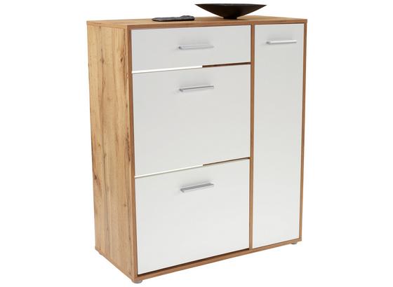 Schuhschrank Ybbs - Eichefarben/Weiß, MODERN, Holzwerkstoff (90/100/33,3cm) Schuhschrank Ybbs - Eichefarben/Weiß, MODERN, Holzwerkstoff (90/100/33,3cm)