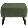 Hocker Colori Dunkelgrün B: 66 Cm - Dunkelgrün/Schwarz, MODERN, Holz/Textil (66/44/66cm) - MID.YOU
