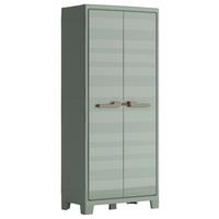 Werkzeugschrank E-Com Planet Outdoor 44x182x80 cm - Jadegrün, Design, Kunststoff (80/182/44cm) - Keter