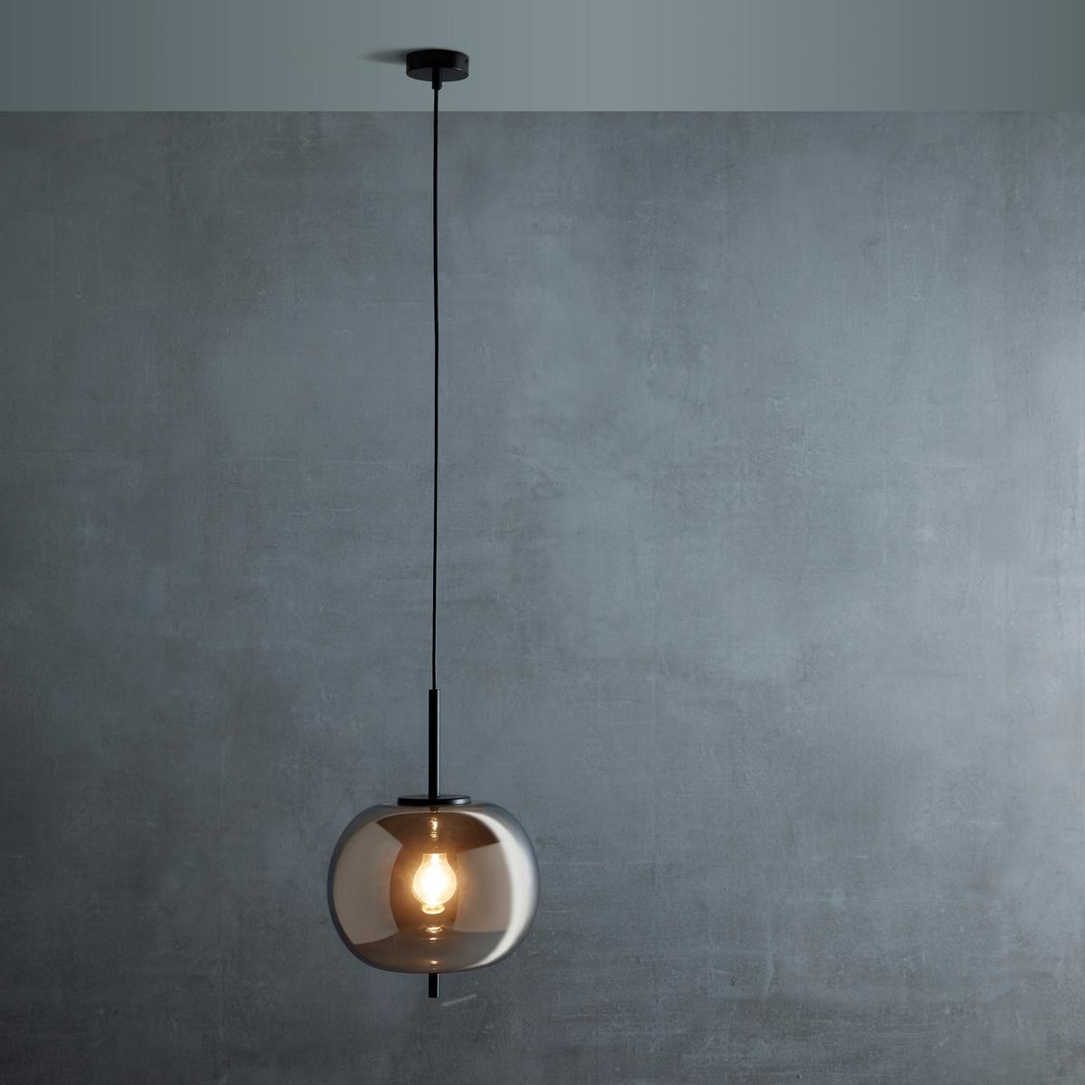 Závěsné svítidlo Jeanette - černá, Moderní, kov/sklo (30/120cm) - Premium Living