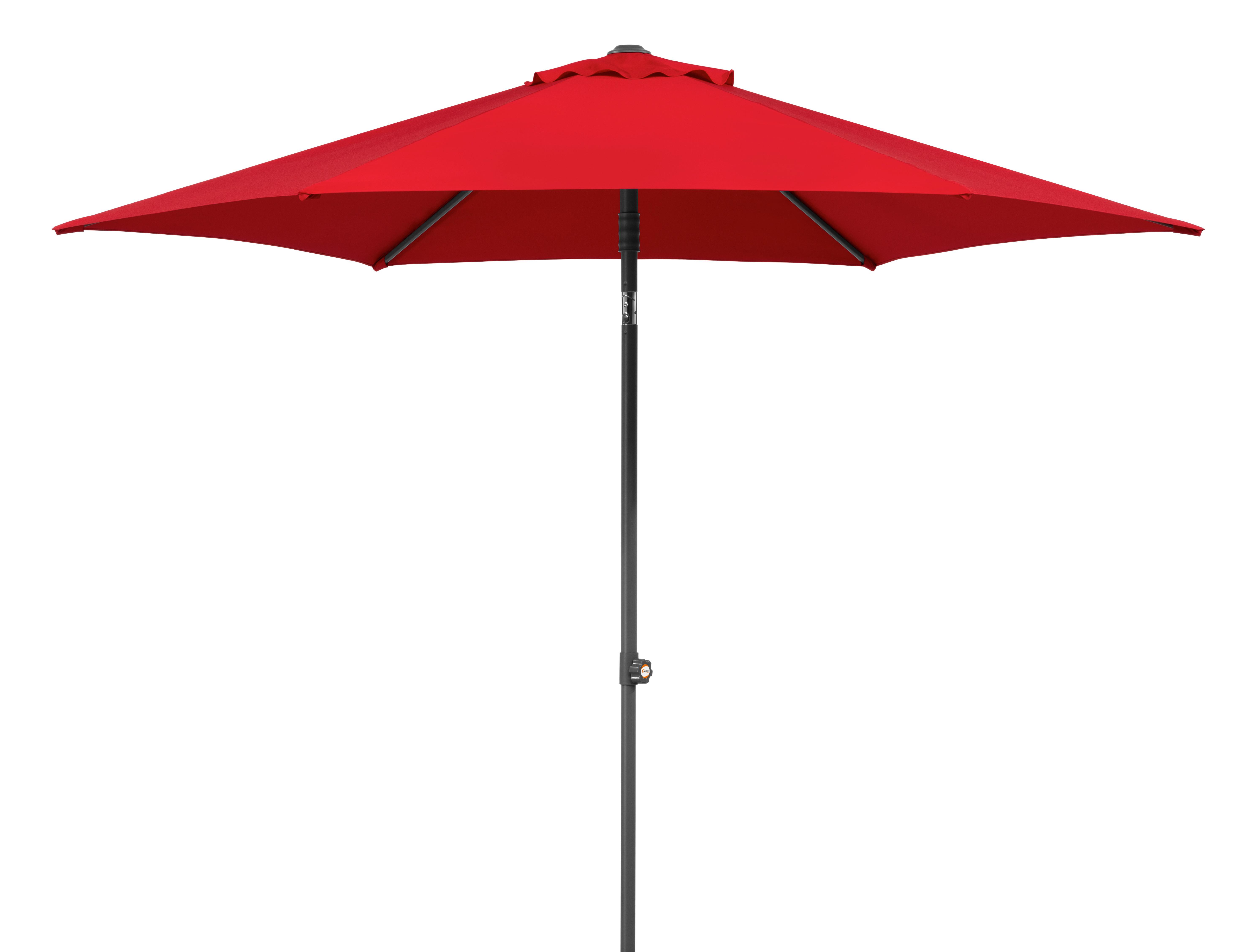 Sonnenschirm Sevilla Bxhxt: 270x270x246 Cm Rot