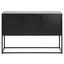 Sideboard Aus Stahl B 120cm Newton, Schwarz - Schwarz, MODERN, Metall (120/80/40cm) - Carryhome Sideboard Aus Stahl B 120cm Newton, Schwarz - Schwarz, MODERN, Metall (120/80/40cm) - Carryhome