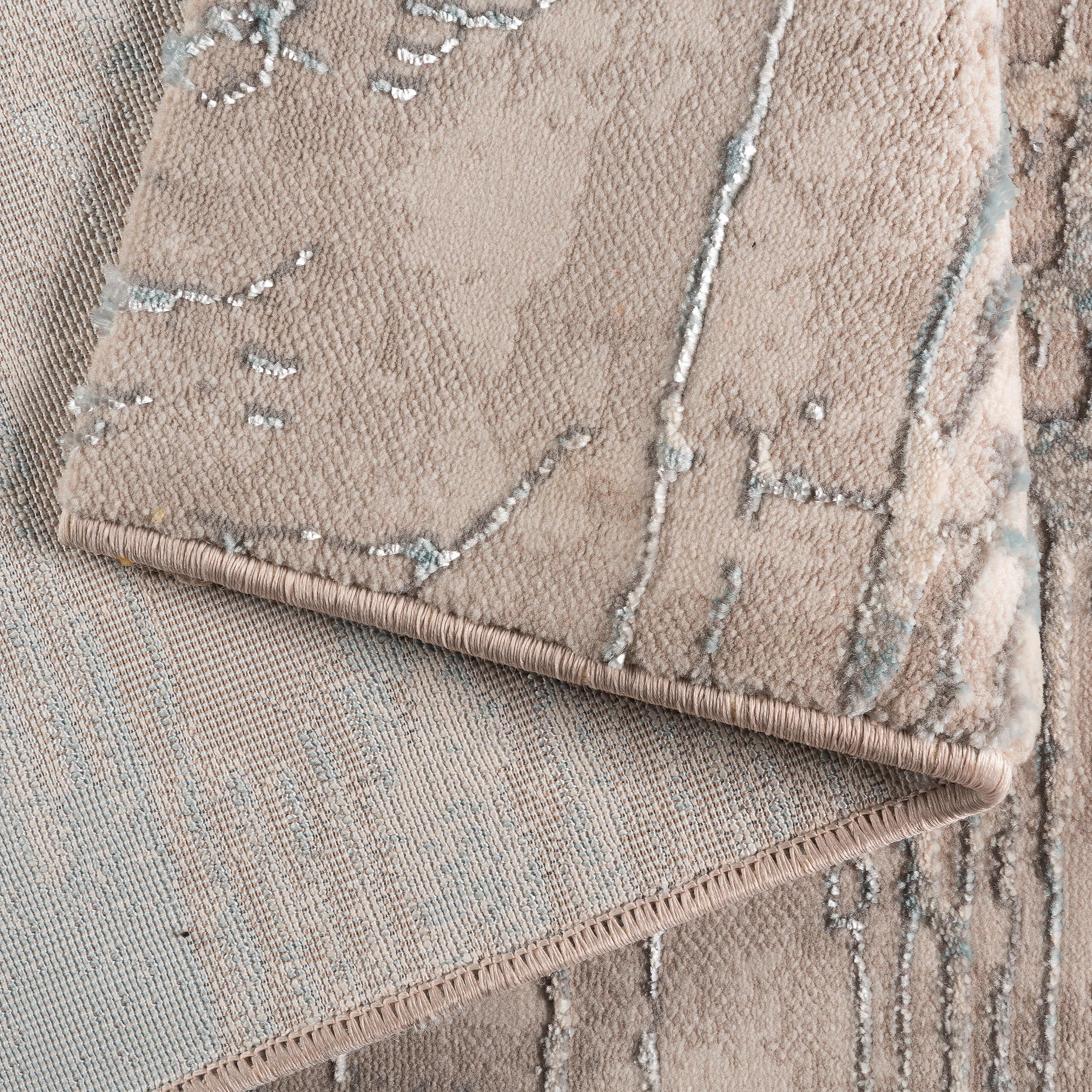 Webteppich Grau Amanda 200x290 cm - Grau, Design, Textil (200/290cm)