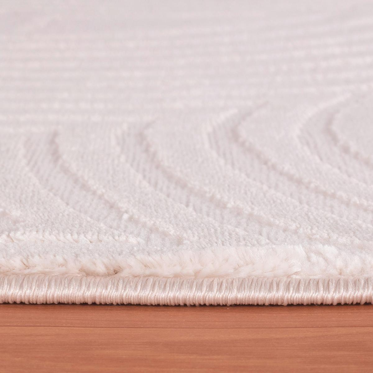 Webteppich Sahara - Creme, Design, Textil (80/150cm) - Novel