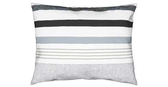 Bettwäsche Davina - Schwarz/Grau, MODERN, Textil - Luca Bessoni