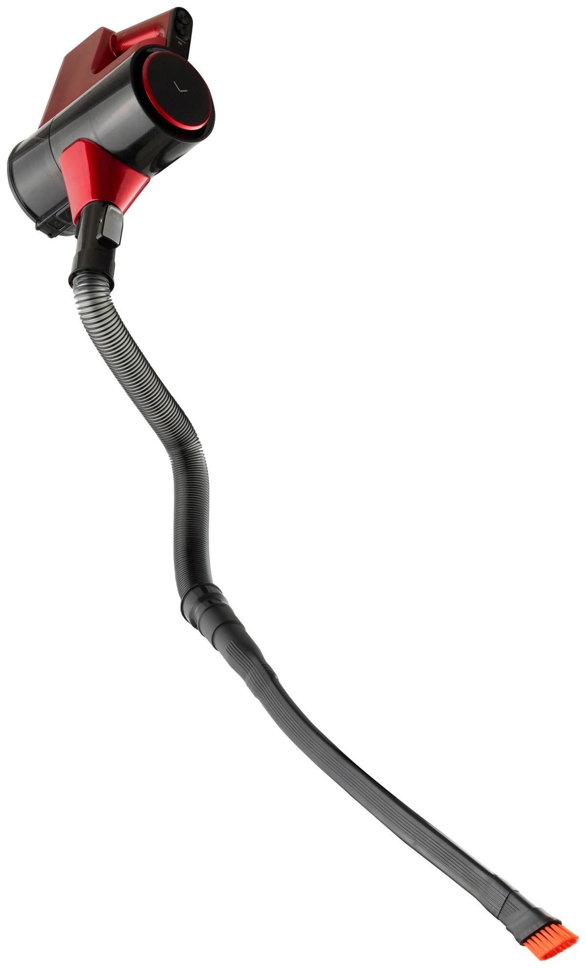 Bodenstaubsauger Beutellos - Rot, Basics, Metall