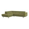 Ecksofa Savona - Khaki, MODERN, Textil (230/270cm) - Ondega