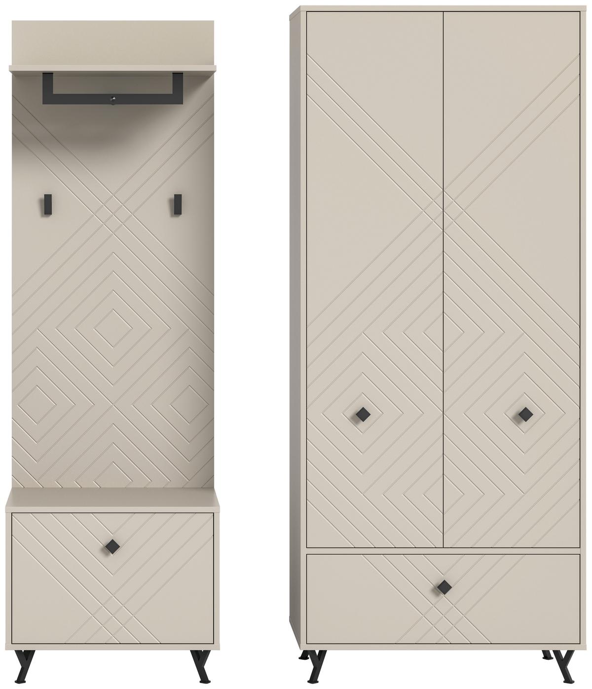 PREDSIEŇOVÝ NÁBYTOK NOTES - Design, kompozitné drevo (195/190/35cm) - MID.YOU