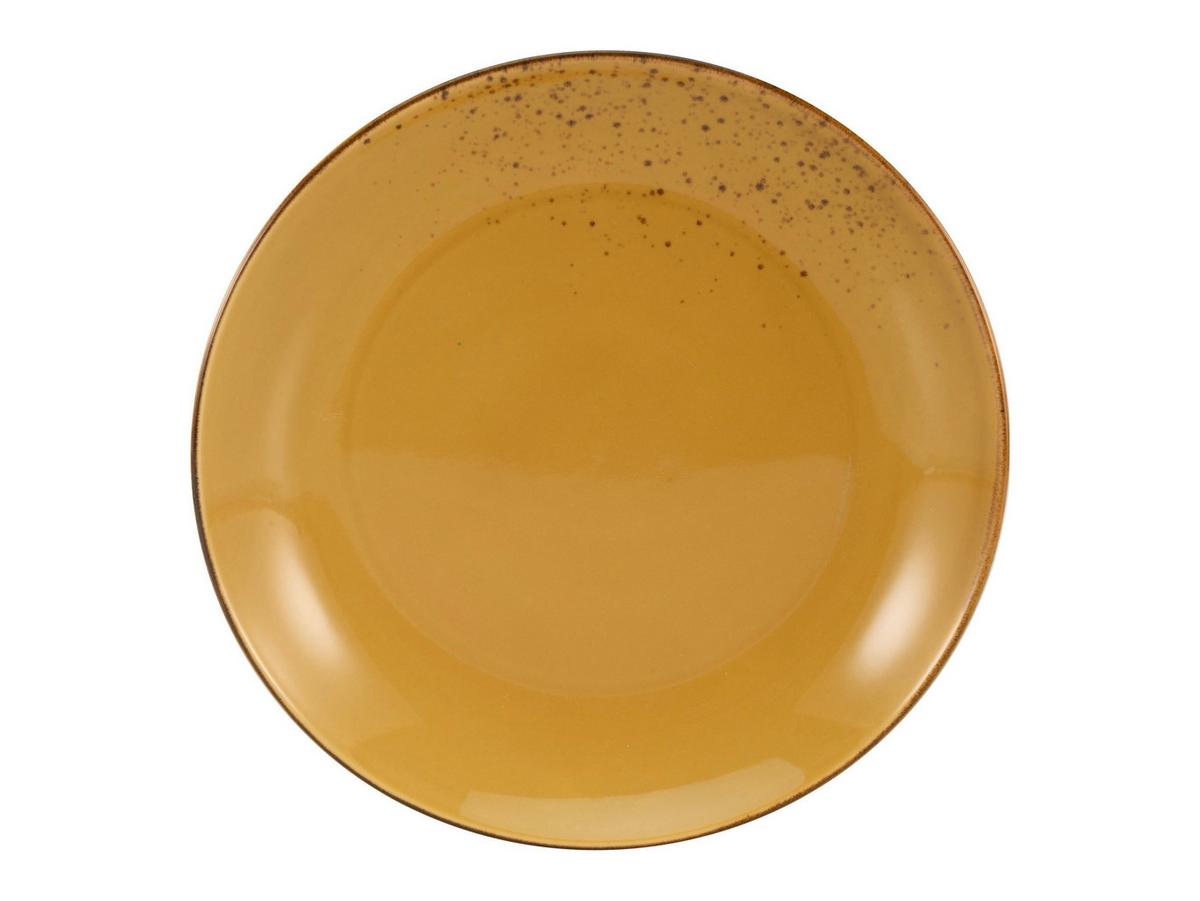 Speisetellerset 21976 Nature Collection - Currygelb, Trend, Keramik (27cm) - Creatable