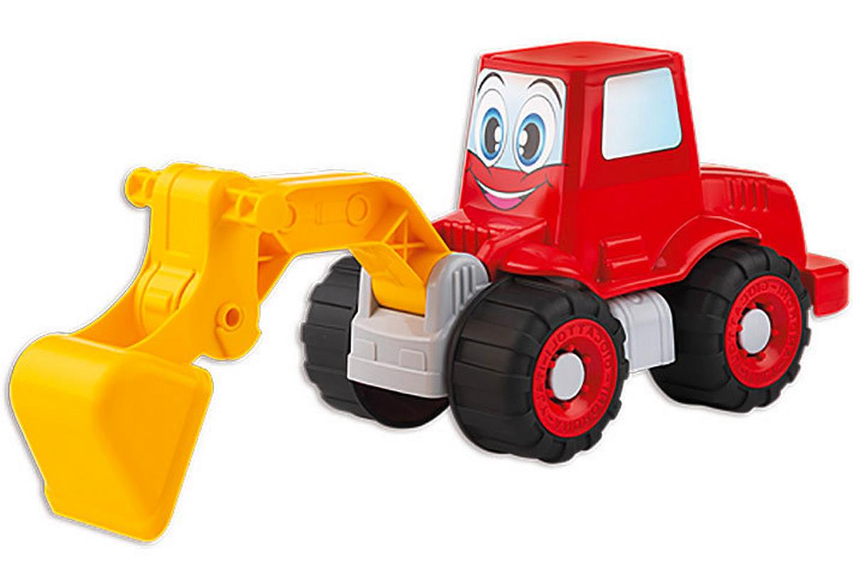 Spielfahrzeug Happy Trucks - Gelb/Rot, Basics, Kunststoff (28/15/12cm)