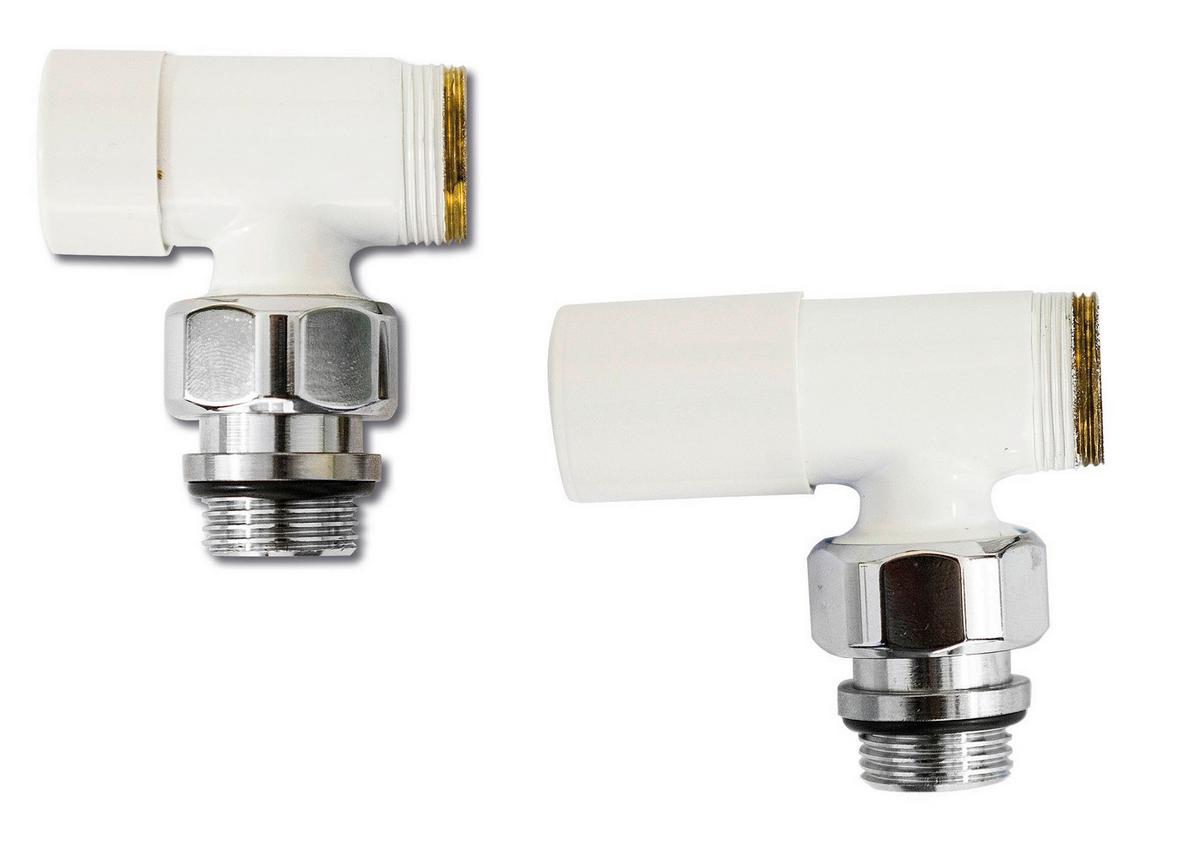 Rücklaufverschraubung Zubehör Weiss B: 17cm - Weiß, Basics, Metall (17/18/13cm) - Sanotechnik