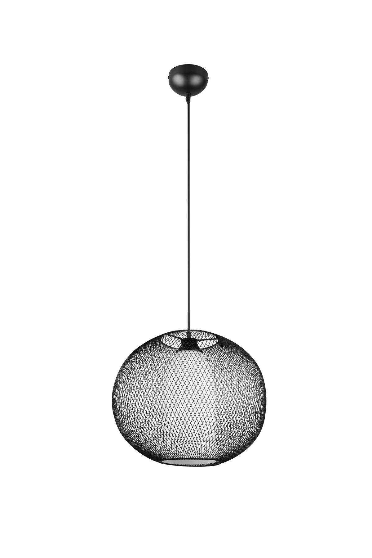 Pendelleuchte 313900132 Filo - Schwarz/Weiß, KONVENTIONELL, Glas/Metall (40/150cm) - Trio Leuchten
