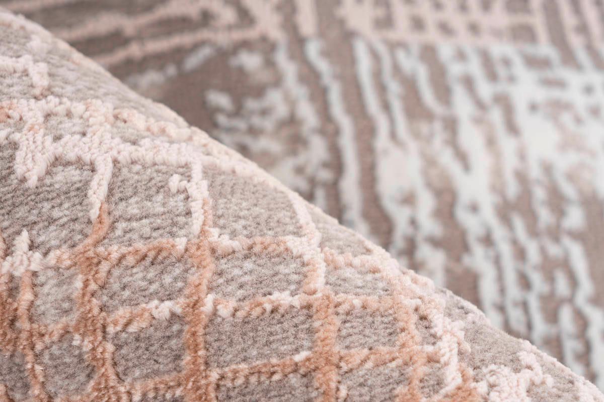 Webteppich Grau/Silberfarben Akropolis 200x300 cm - Silberfarben/Grau, Design, Textil (200/300cm) - Kayoom