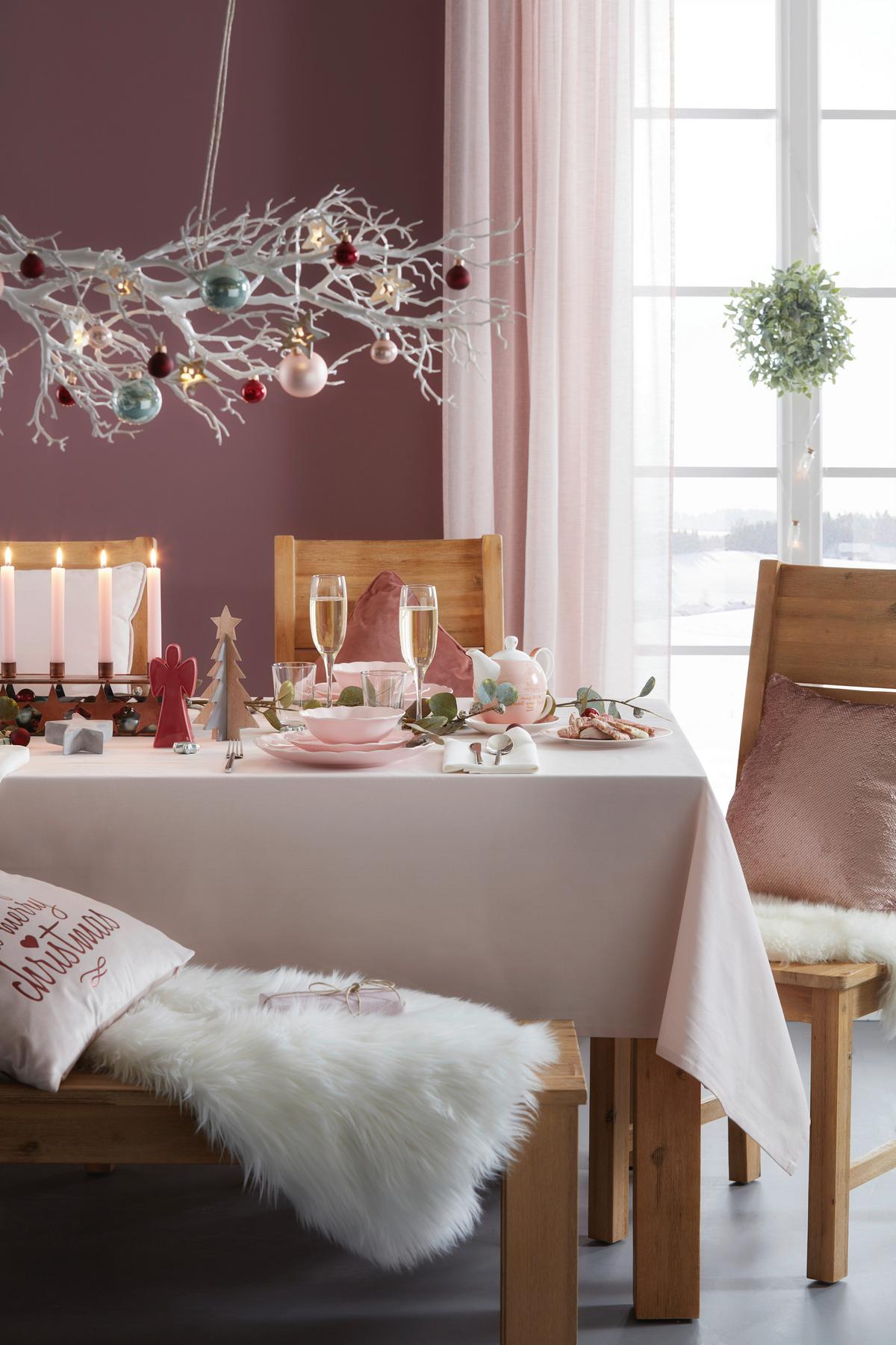 DEKORAČNÁ VETVIČKA SAM II - biela, plast (97cm) - Modern Living