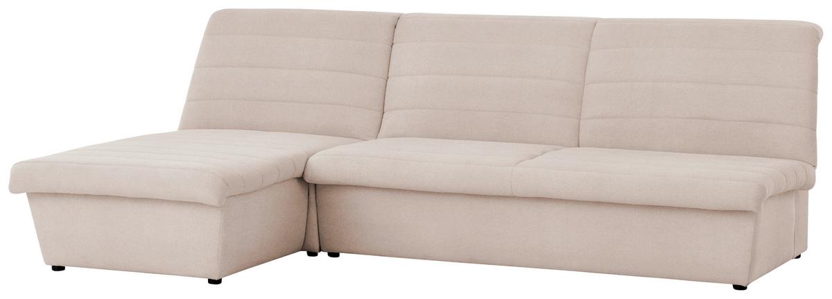 Ecksofa Looks Viii - Ecru/Schwarz, Design, Textil (168/274cm) - LOOKS by W.Joop