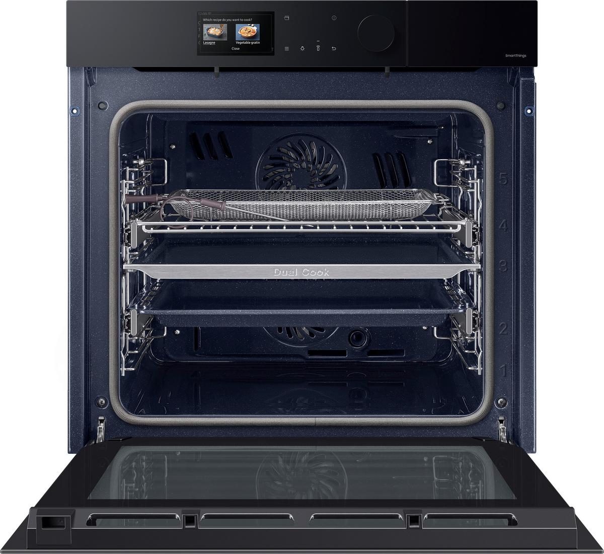 Backofen Nv7b7997aak/u3 - Schwarz, MODERN, Glas/Kunststoff (59,5/59,6/57cm) - Samsung