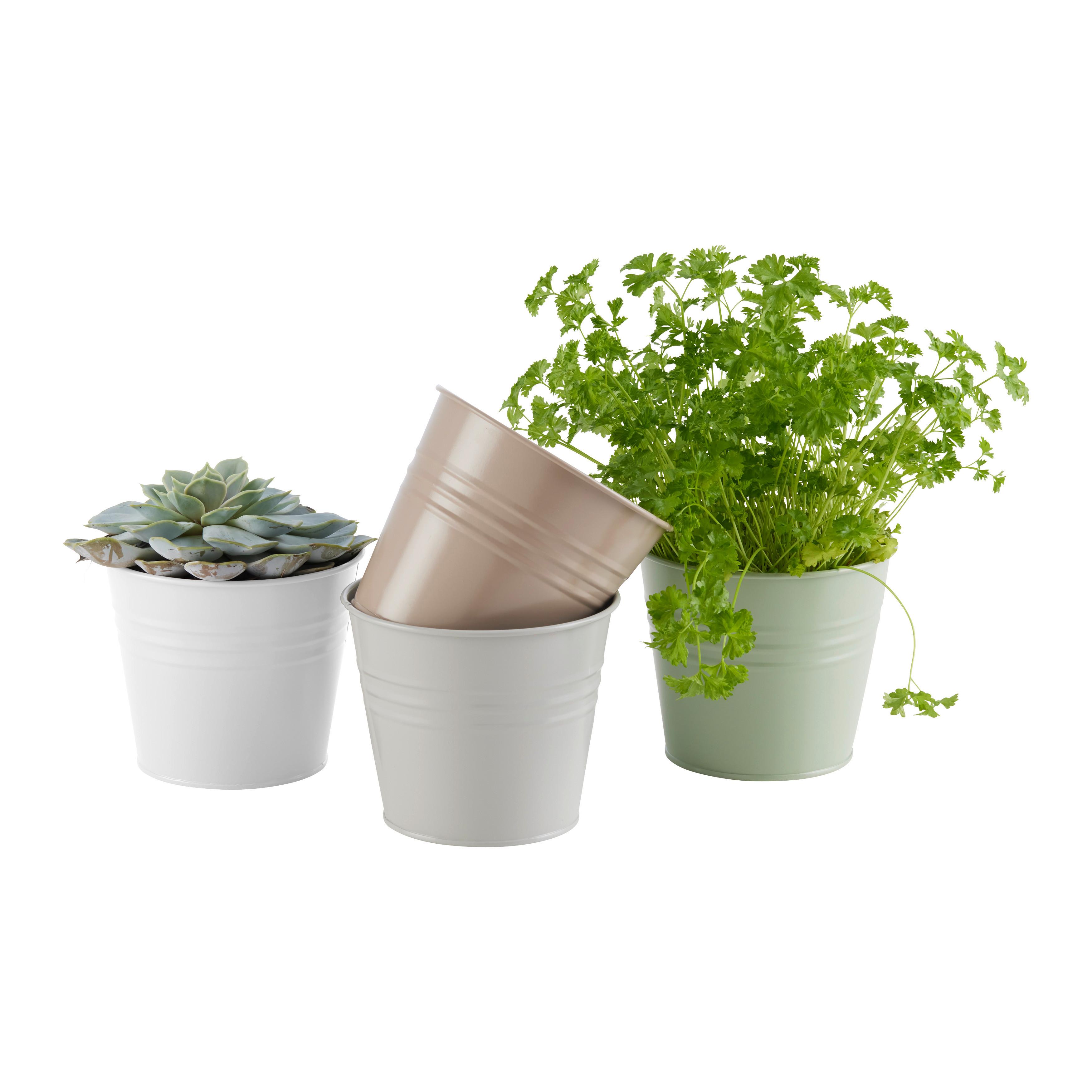 Obal na kvetináč ANKE - vícebarevná, Konvenční, kov (11/13cm) - Mömax