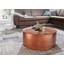 Runder Couchtisch Metall mit Ablage Rahi, Kupferfarben - Kupferfarben, LIFESTYLE, Metall (75/75/31cm) - Livetastic Runder Couchtisch Metall mit Ablage Rahi, Kupferfarben - Kupferfarben, LIFESTYLE, Metall (75/75/31cm) - Livetastic