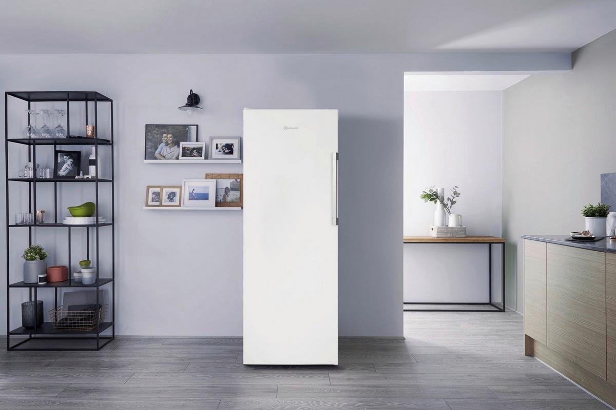 Gefrierschrank Gkn Weiß Bxhxt: 59,5x167x64,5 Cm - Weiß, Basics (59,5/167/64,5cm) - Bauknecht