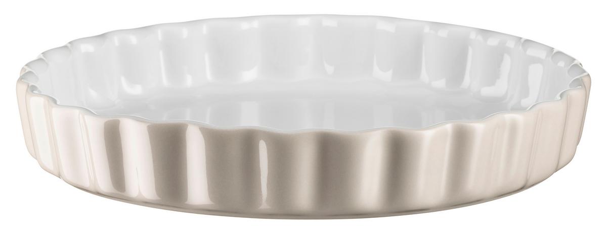 Tortenform Rund Keramik Kitchen Time Ø 27 Cm - Beige, Basics, Keramik (27cm) - Mäser