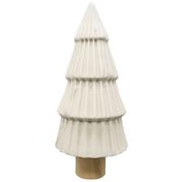 Dekoračný strom CONNY - biela/prírodná farba, Konventionell, drevo/keramika (8,3/20cm) - Mömax