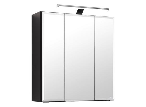 Spiegelschrank Belluno B:60 cm Graphit - Lärchefarben/Graphitfarben, Basics, Glas/Holzwerkstoff (60/64/20cm) Spiegelschrank Belluno B:60 cm Graphit - Lärchefarben/Graphitfarben, Basics, Glas/Holzwerkstoff (60/64/20cm)