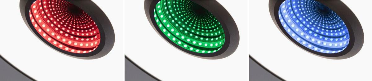 Deckenleuchte Wd Spaceglow Three - Basics (40/6cm) - Paulmann