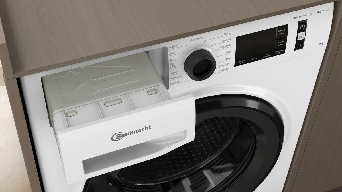 Wärmepumpentrockner T Advance M11 83 N - Weiß, Trend, Metall (59,5/84,9/65,5cm) - Bauknecht