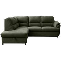 Ecksofa Gusto Grün S: 200x240 cm - Greige/Schwarz, Basics, Textil (200/240cm) - MID.YOU