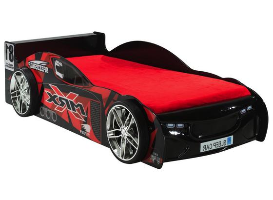 Kinder-/Juniorbett Mrx Sleepcar 90x200 cm Schwarz - Schwarz, MODERN, Holzwerkstoff (90/200cm) - Livetastic Kinder-/Juniorbett Mrx Sleepcar 90x200 cm Schwarz - Schwarz, MODERN, Holzwerkstoff (90/200cm) - Livetastic