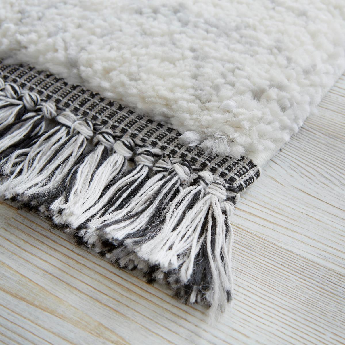 Hochflor Teppich Creme Avelia 80x150 Cm - Creme, Basics, Textil (80/150cm) - James Wood