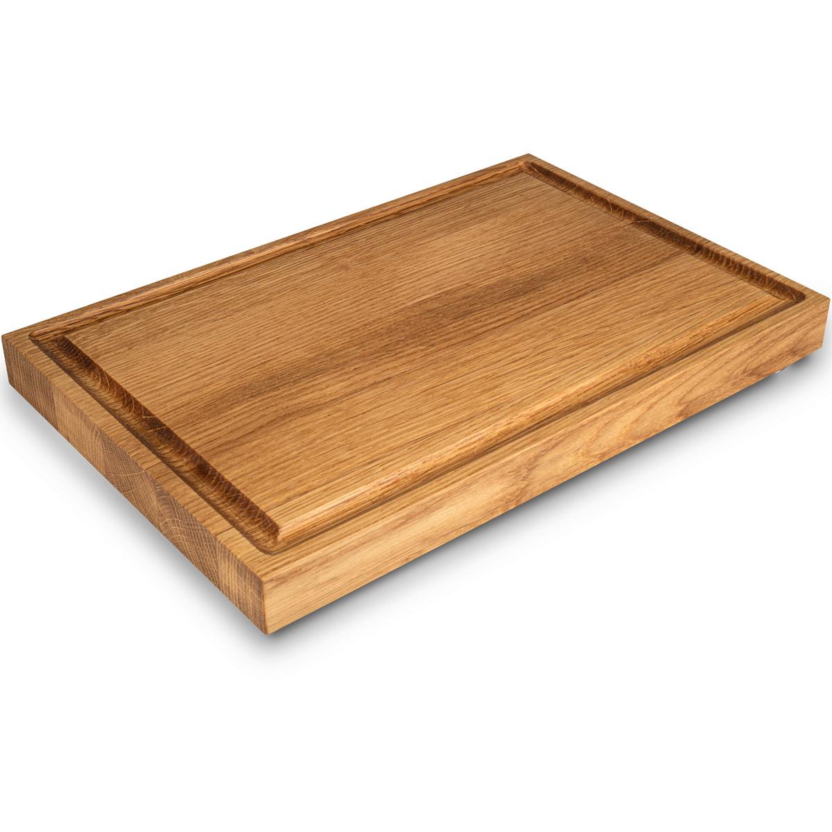 Schneidebrett Löwenburg Eichefarben B: 33 cm - Eichefarben, Basics, Holz (33/3/22cm)
