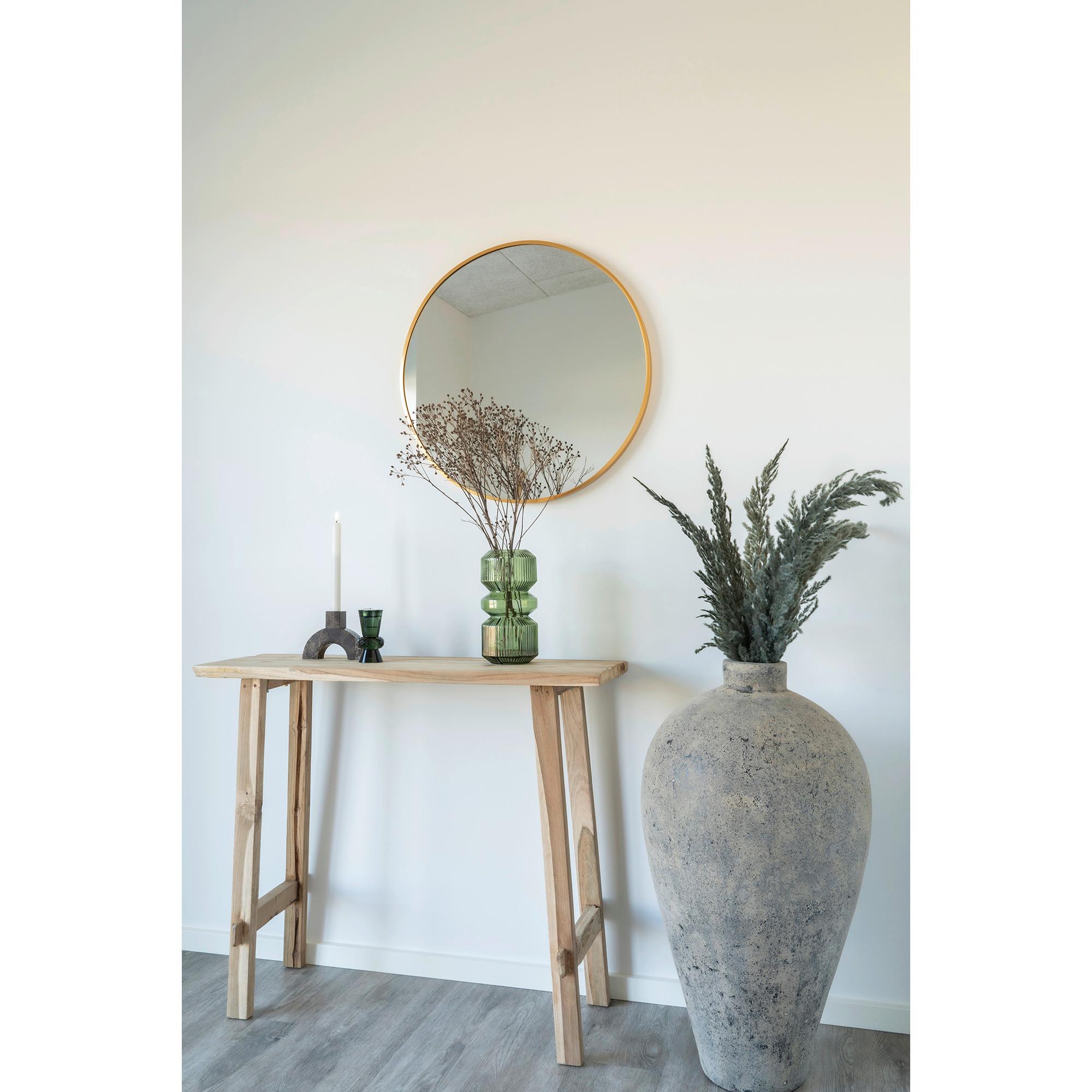 Wandspiegel Messingfarben B: 60 Cm - Messingfarben, Basics, Glas/Metall (60/60/3cm)