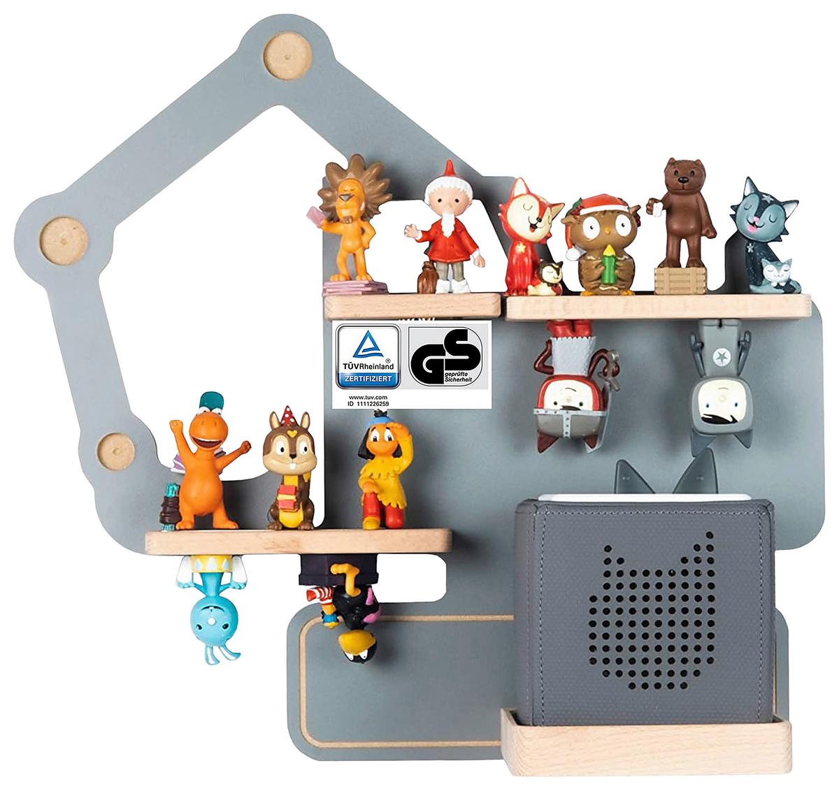 Kinderregal Boarti Grau B: 44 cm - Grau, MODERN, Holzwerkstoff (44/39/19cm) - MID.YOU