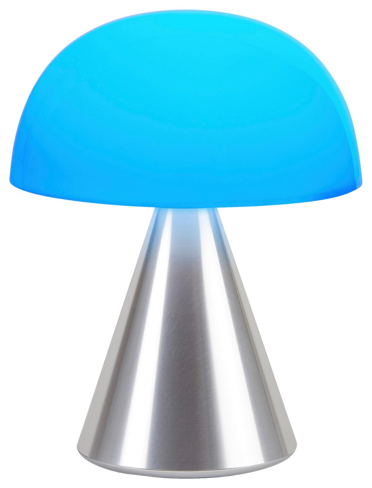 Akku-tischleuchte Lexon Mina L - Alufarben, Design, Kunststoff/Metall (14/17/14cm)