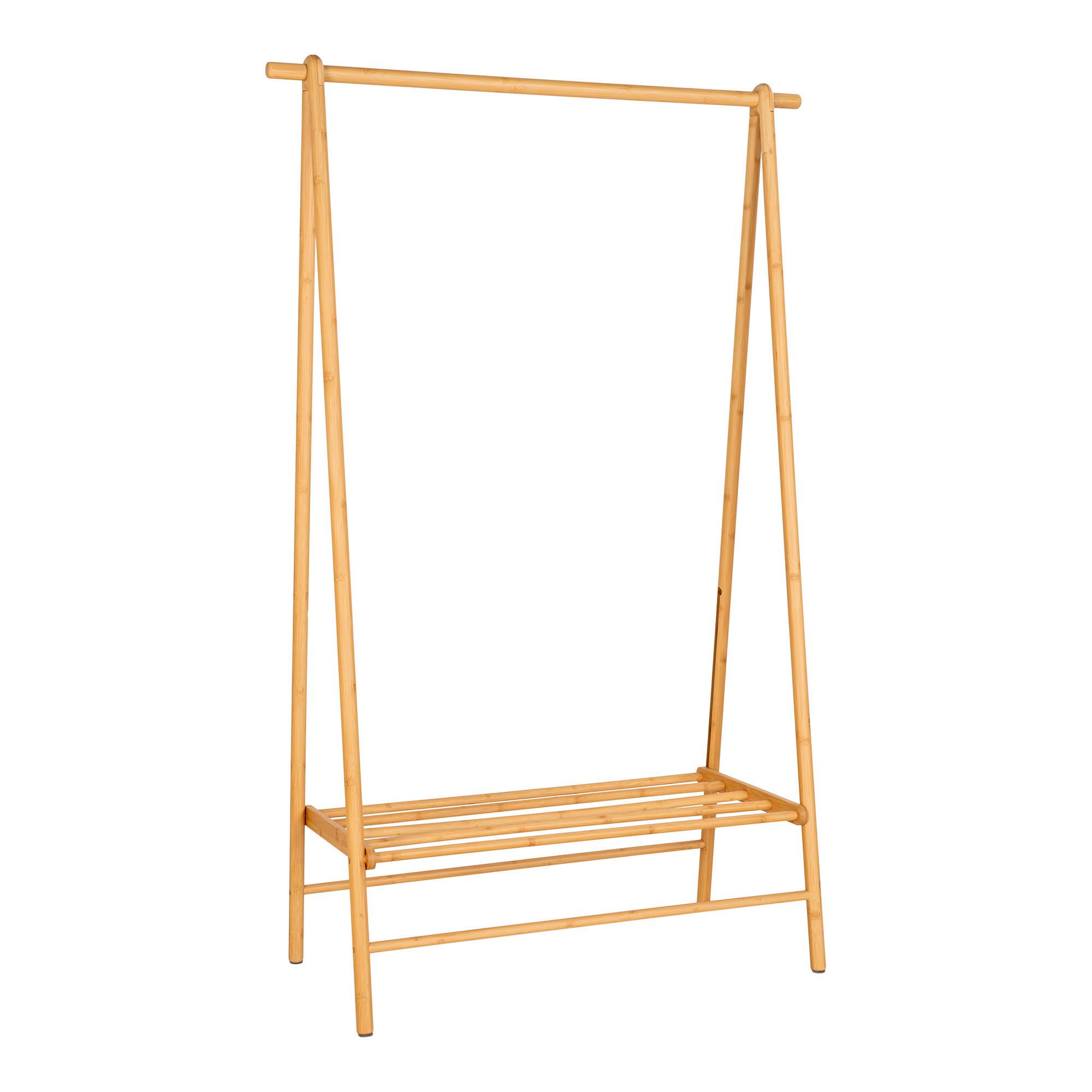 Kleiderstange Manaus Naturfarben B: 104cm - Naturfarben, Design, Holz (104/164/46cm) - MID.YOU