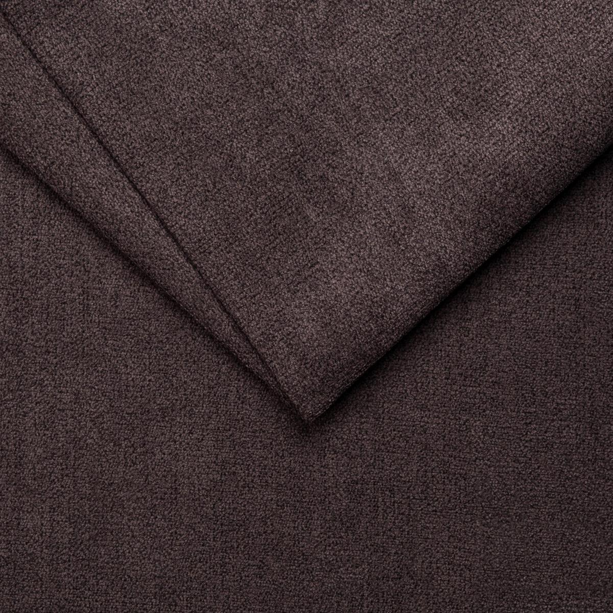 Ecksofa Lapis Dunkelbraun S: 255/217 Cm - Dunkelbraun/Schwarz, KONVENTIONELL, Textil (255/217cm) - MID.YOU