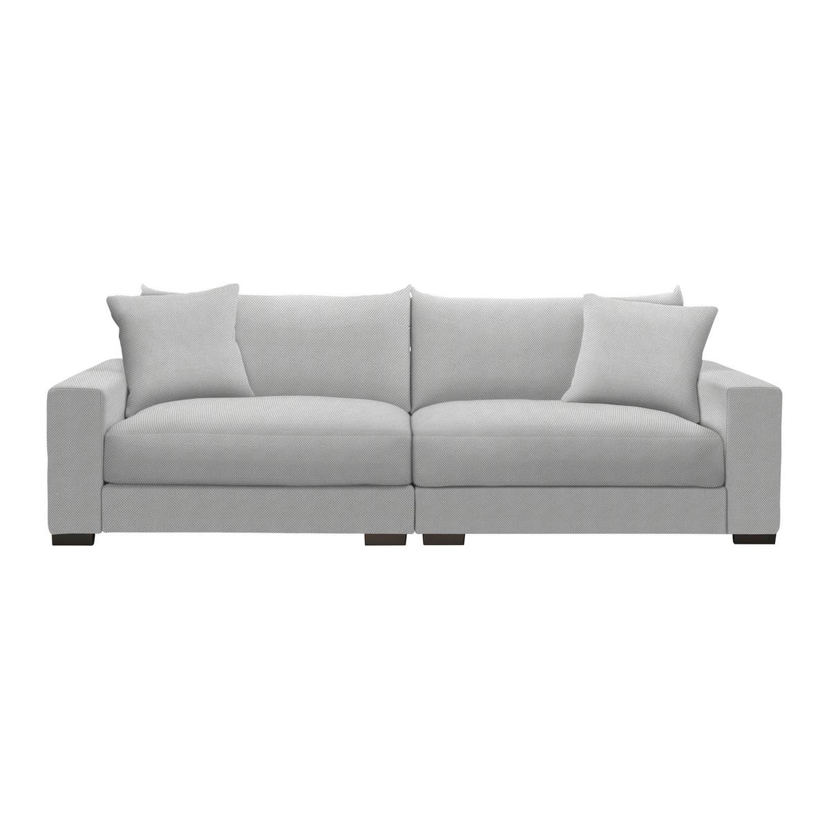 Mega pohovka PEDRO 1200, sivobéžová - sivobéžová, Modern, kov/drevo (261/83/124cm) - Mömax