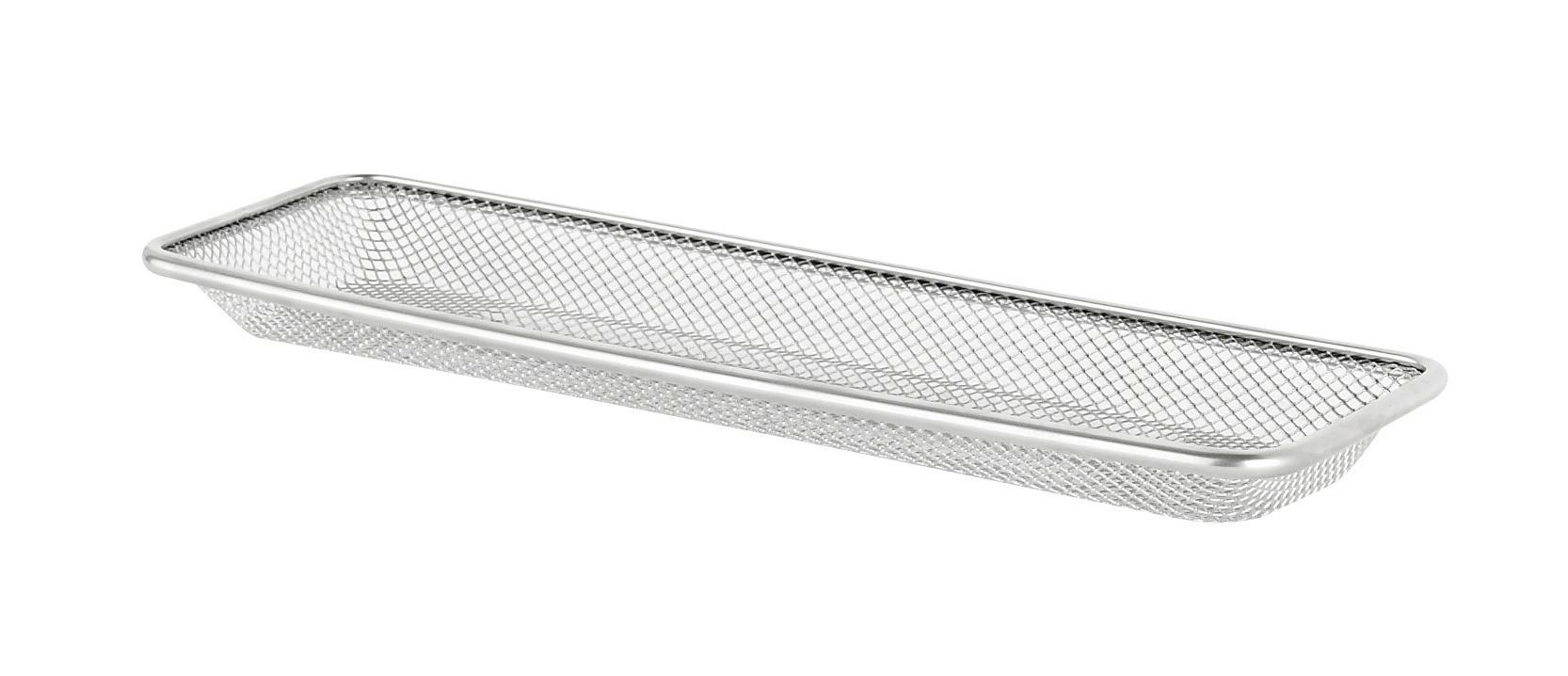 Odkládací Miska Na Tužky Mesh - barvy stříbra, kov (31/9,5/3cm) - Homezone
