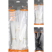 Kábelkötegelő 251 Részes - fekete/fehér, Basics, műanyag