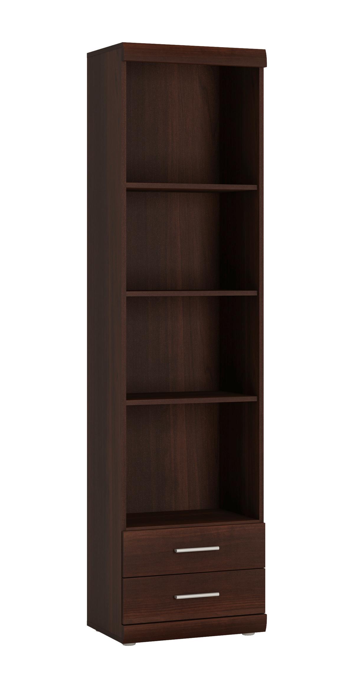 Regalelement Imperial Walnussfarben B: 50cm - Walnussfarben, KONVENTIONELL, Holzwerkstoff (50/195/38cm)