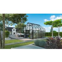 Gewächshausbausatz Diana 8300 Hkp4mm, Schwarz Set - Schwarz, Basics, Kunststoff/Metall (263,5/254,5/321cm)