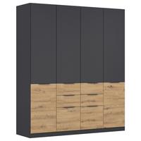 Šatní skříň MAX-EXTRA - šedá/dub artisan, Konvenční, kompozitní dřevo/plast (181/210/54cm) - James Wood