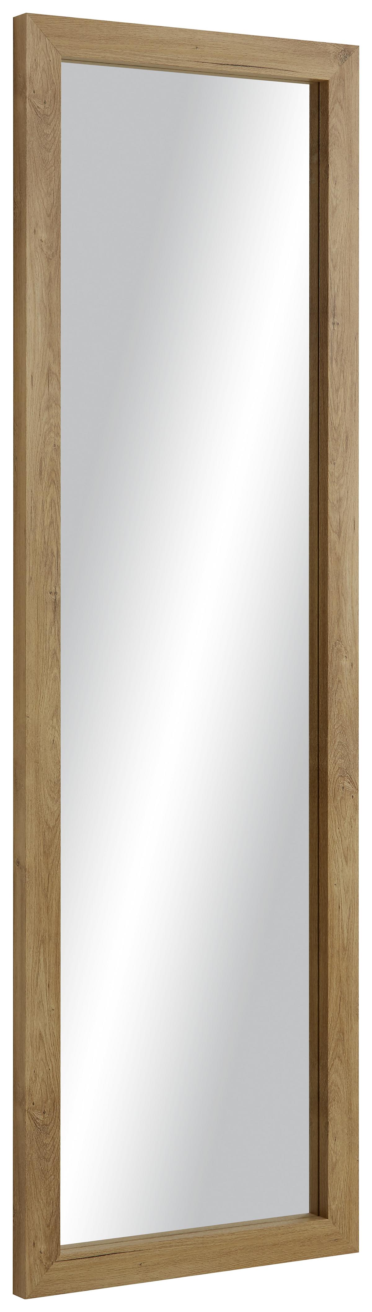 NÁSTENNÉ ZRKADLO TINA - farba duba, Konventionell, kompozitné drevo/sklo (50/160/3,5cm) - Mömax